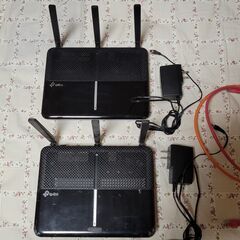 良品 ルーター2台 TP-Link Wi-Fi 無線LAN ルーター AC2600の画像