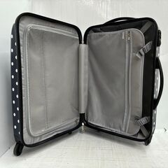 キャリーケース キャリーバッグ ネイビー 旅行カバン 鞄 水玉の画像