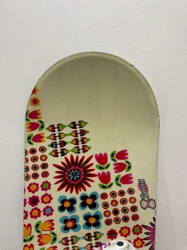 2024 スノボー 板 約130センチ ビンディング付き カバー付き