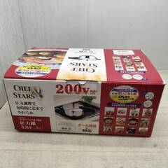 CHEFSTARS シェフスターズ 圧力鍋 片手ナベ 3.8L ...