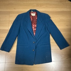 ⭐︎決まりました⭐︎ワールド　チェスターコート　Mサイズ相当　ブ...