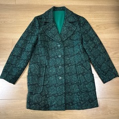 ⭐︎決まりました⭐︎コート　グリーン　緑　フリーサイズ　レディー...