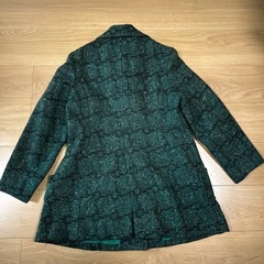 ⭐︎決まりました⭐︎コート　グリーン　緑　フリーサイズ　レディース　きれいめの画像