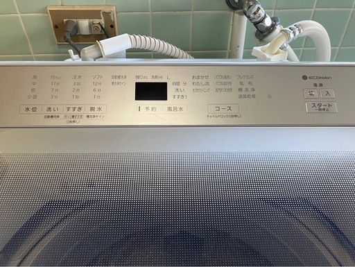 【2日間限定価格】パナソニック　乾燥機付き　洗濯機 