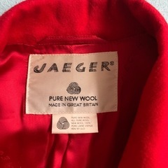 値下げ❣️皇后雅子さまが着用していた美品❣️JAEGER®ハーフコート同じものの画像