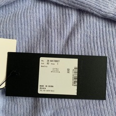 新品タグ付き❣️アンゴラ20％薄紫色ハイネックセーターの画像