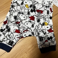新品・未使用　西松屋　スヌーピー　パンツ　80㎝の画像