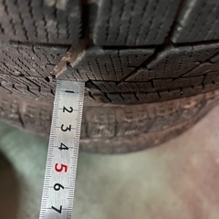 195/65R15 ブリヂストン  VRX ほんとにとりあえずスタッドレスの方に　組み替え工賃込の画像