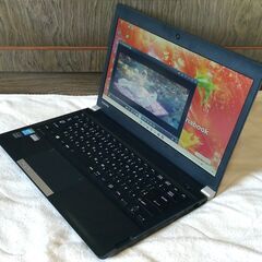 【美品 動画編集】Windows11 Pro Core i5 SSD ブルートゥース搭載 東芝モバイルノートパソコン BlueLEDマウスプレゼント中 (13.3型 Haswell Office)の画像