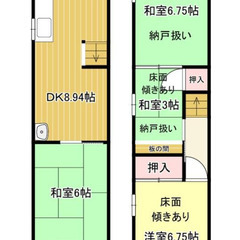 ★ 仲介手数料ゼロ物件 ★ １Fリノベーション・敷金ゼロ ★ 東...