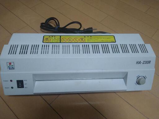 A4 ラミネーター　作動確認済み　1000円