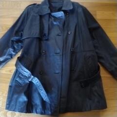 レディース牛革コートの画像