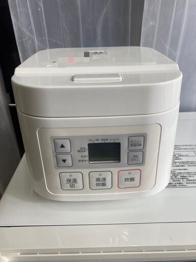 ☆中古￥3,800！ニトリ　3合マイコン炊飯ジャー　家電　SN-A5型　【BL059】
