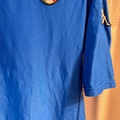 【希少】《Lサイズ》Kappa カッパ イタリア代表 00-01 ユーロ2000 青　半袖の画像