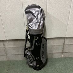 RIVIERA in USA キャディバッグ ゴルフバッグ シルバー 