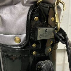 RIVIERA in USA キャディバッグ ゴルフバッグ シルバー の画像