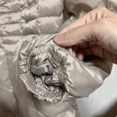 【試着のみタグ付き】リアルファー上品なダウンコート🧥 の画像