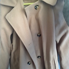 茶色のコート  セットアップ半ズボン付きの画像