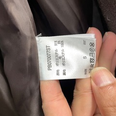 PAGEBOY ブラウン ロングコートの画像