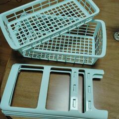 値下げしました。未使用品　2段ラック組み立ての画像