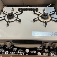 リンナイ　ガスコンロ　RTE565GR 中古の画像