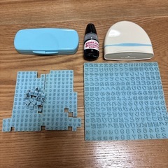 決まりました😊シャチハタ お名前スタンプ どこでも持ち物スタンプ