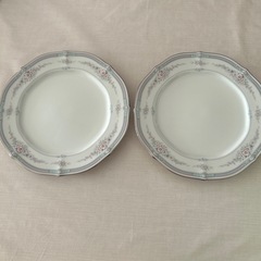 ①
新品　ノリタケ　プレート　27cm ２枚セット　