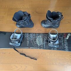 スノボード145㎝とブーツ25.0㎝