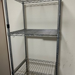 四段スチールラック