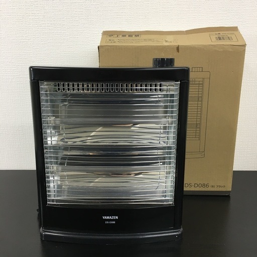 【ご来店限定】＊ヤマゼン　電気ストーブ　2019年製＊1212-3