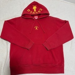 COCOLO BRAND RED/GOLD ココロブランド パーカー