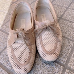 レディース　メッシュ　靴　24.5