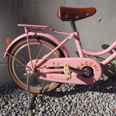 ブリヂストン HACCHI(ハッチ) 16インチ ピンク 子供用 自転車の画像