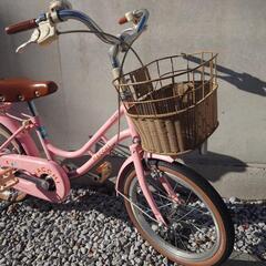ブリヂストン HACCHI(ハッチ) 16インチ ピンク 子供用 自転車の画像