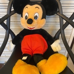 ★新品・未使用・日本製★レトロな昭和のミッキー　ぬいぐるみ
