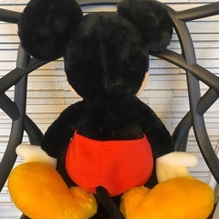★新品・未使用・日本製★レトロな昭和のミッキー　ぬいぐるみの画像