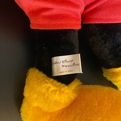 ★新品・未使用・日本製★レトロな昭和のミッキー　ぬいぐるみの画像