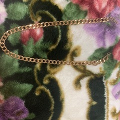 金のネックレスの画像