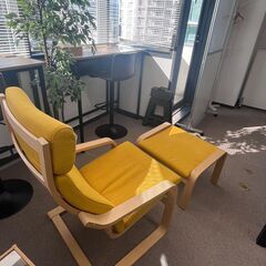 【美品】【現地取引のみ】IKEA チェア  POÄNG (ポエング)の画像