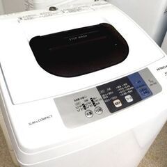 ③ 5.0㎏ 洗濯機 2018年製 日立 NW-50B 単身 一人暮らし☆ 札幌市 北区 屯田 の画像