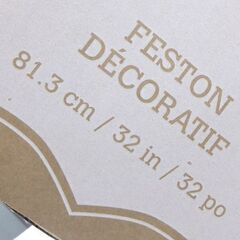 新品 クリスマス スワッグ 高さ81㎝ 屋内 装飾 飾り 玄関 松ぼっくり フラワー ディスプレイ ☆ 札幌市 北区 屯田 の画像