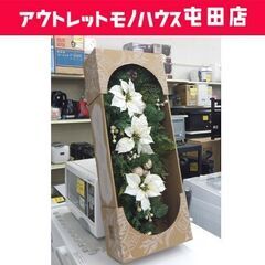 新品 クリスマス スワッグ 高さ81㎝ 屋内 装飾 飾り 玄関 ...