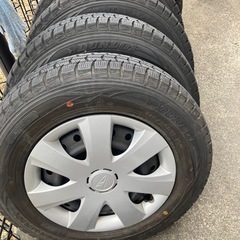 取引中購入不可　ダイハツ純正ホイールとダンロップ145/80-1...
