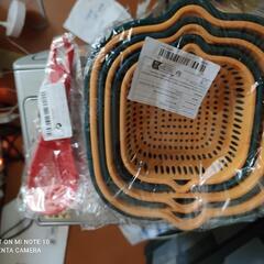 新品、未開封品ザル6種類