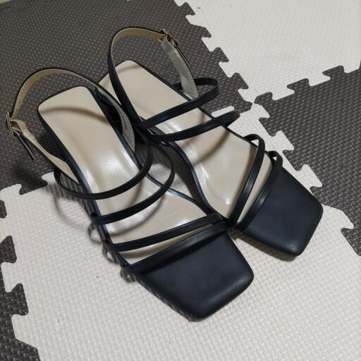 GUサンダルブラックLサイズ