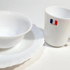 未使用 フランス製 arcopal アルコパル 食器の画像