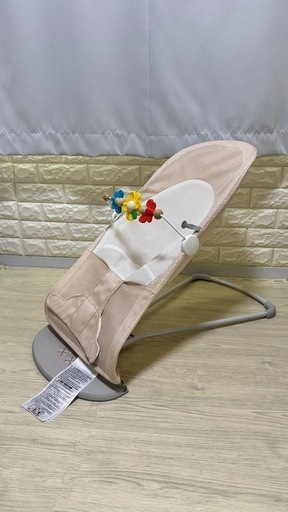 ✴︎美品✴︎ベビービョルンBabyBjörn バウンサーブリズ 　Air パーリーピンク / ホワイト – メッシュ