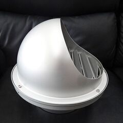 【恵庭】☆未使用品☆在庫4 SEIHO 西邦工業 換気扇 丸型フード 外壁用ステンレス製換気口 型番不明 PayPay支払いOK！の画像
