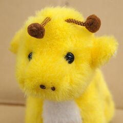 レトロ 吉徳 ぬいぐるみ きりん 高さ約17cm YOSHITOKU キリン 札幌市 清田区 平岡の画像
