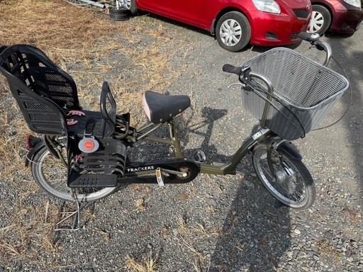 子供の乗せ自転車